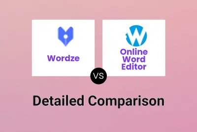 Wordze vs Online Word Editor