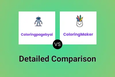 Coloringpagebyai vs ColoringMaker