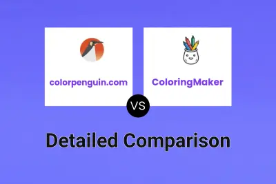 colorpenguin.com vs ColoringMaker