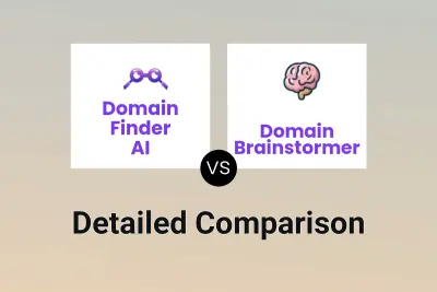 Domain Finder AI vs Domain Brainstormer