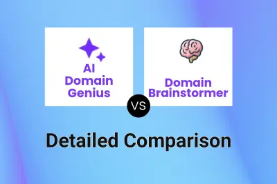AI Domain Genius vs Domain Brainstormer