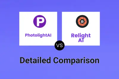 PhotolightAI vs Relight AI