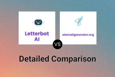 Letterbot AI vs aiemailgenerator.org