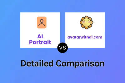 AI Portrait vs avatarwithai.com