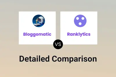 Bloggomatic vs Ranklytics