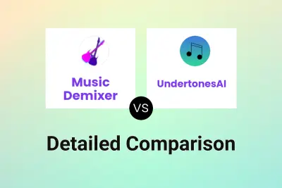 Music Demixer vs UndertonesAI