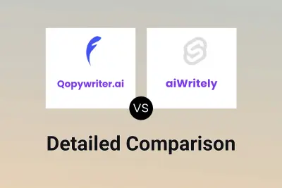 Qopywriter.ai vs aiWritely