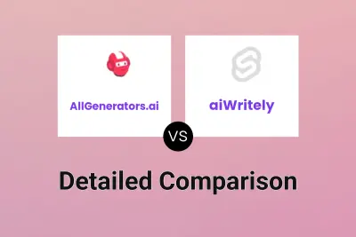 AllGenerators.ai vs aiWritely