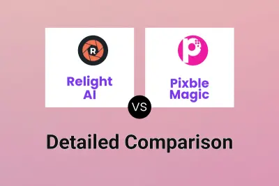 Relight AI vs Pixble Magic