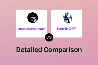 OneClickHuman vs twainGPT
