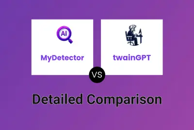 MyDetector vs twainGPT