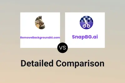 RemoveBackgroundAI.com vs SnapBG.ai
