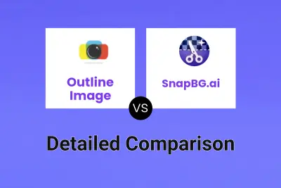 Outline Image vs SnapBG.ai