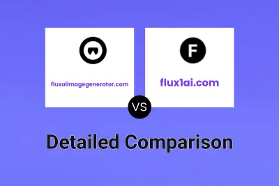 fluxaiimagegenerator.com vs flux1ai.com