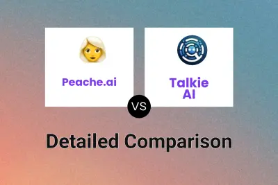 Peache.ai vs Talkie AI