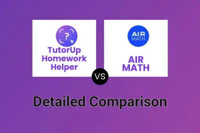 TutorUp Homework Helper vs AIR MATH