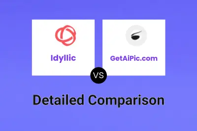 Idyllic vs GetAiPic.com