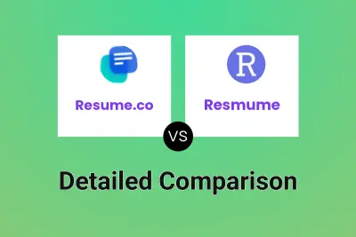 Resume.co vs Resmume