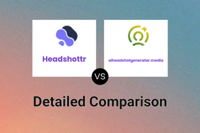 Headshottr vs aiheadshotgenerator.media