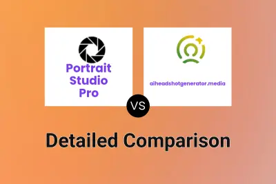 Portrait Studio Pro vs aiheadshotgenerator.media