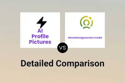 AI Profile Pictures vs aiheadshotgenerator.media