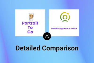 Portrait To Go vs aiheadshotgenerator.media
