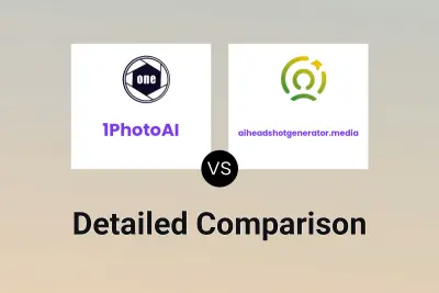 1PhotoAI vs aiheadshotgenerator.media