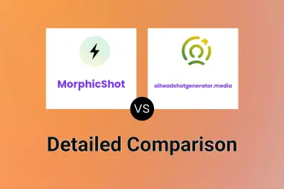 MorphicShot vs aiheadshotgenerator.media