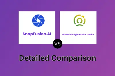 SnapFusion.AI vs aiheadshotgenerator.media