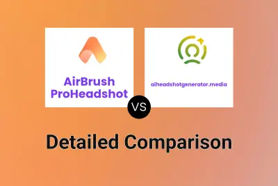 AirBrush ProHeadshot vs aiheadshotgenerator.media
