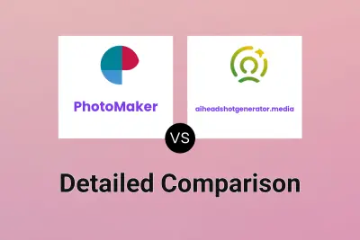PhotoMaker vs aiheadshotgenerator.media