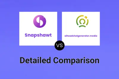 Snapshawt vs aiheadshotgenerator.media
