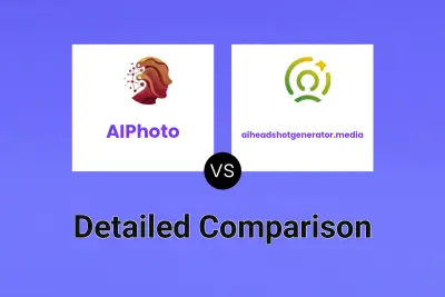 AIPhoto vs aiheadshotgenerator.media