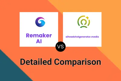 Remaker AI vs aiheadshotgenerator.media
