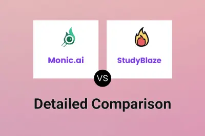 Monic.ai vs StudyBlaze