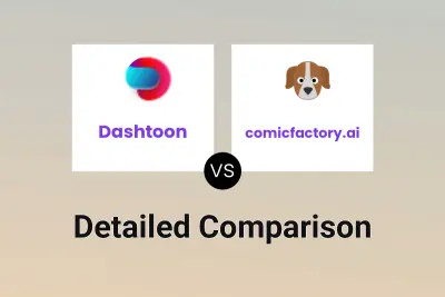 Dashtoon vs comicfactory.ai