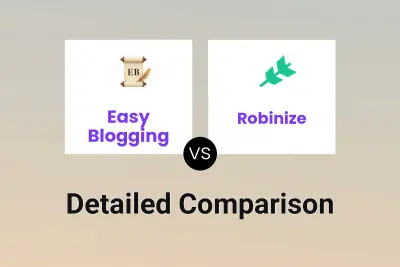 Easy Blogging vs Robinize