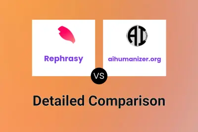 Rephrasy vs aihumanizer.org