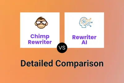 Chimp Rewriter vs Rewriter AI