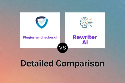 Plagiarismchecker.ai vs Rewriter AI