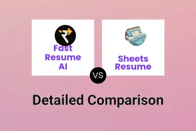 Fast Resume AI vs Sheets Resume