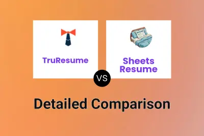 TruResume vs Sheets Resume