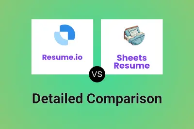 Resume.io vs Sheets Resume
