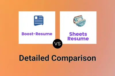 Boost-Resume vs Sheets Resume