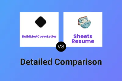 BuildMeACoverLetter vs Sheets Resume