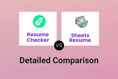 Resume Checker vs Sheets Resume