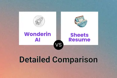 Wonderin AI vs Sheets Resume