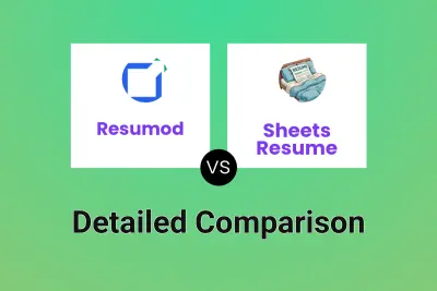 Resumod vs Sheets Resume