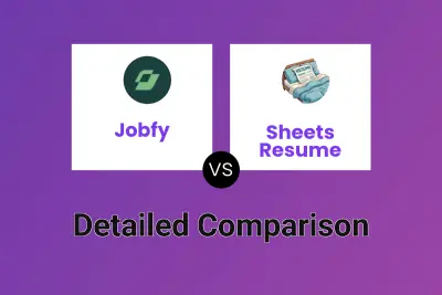 Jobfy vs Sheets Resume