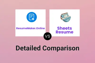 ResumeMaker.Online vs Sheets Resume